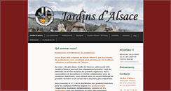 Desktop Screenshot of jardinsdalsace.com